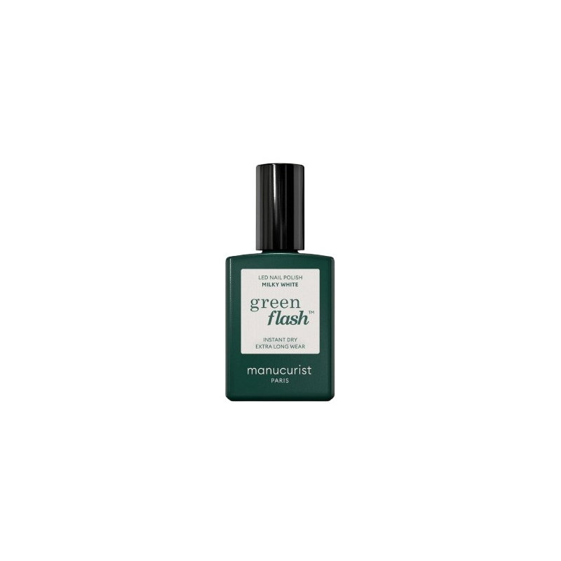 Vernis semi-permanent LED Green Flash | Milky White