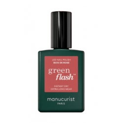 Vernis semi-permanent LED Green Flash | Bois de rose