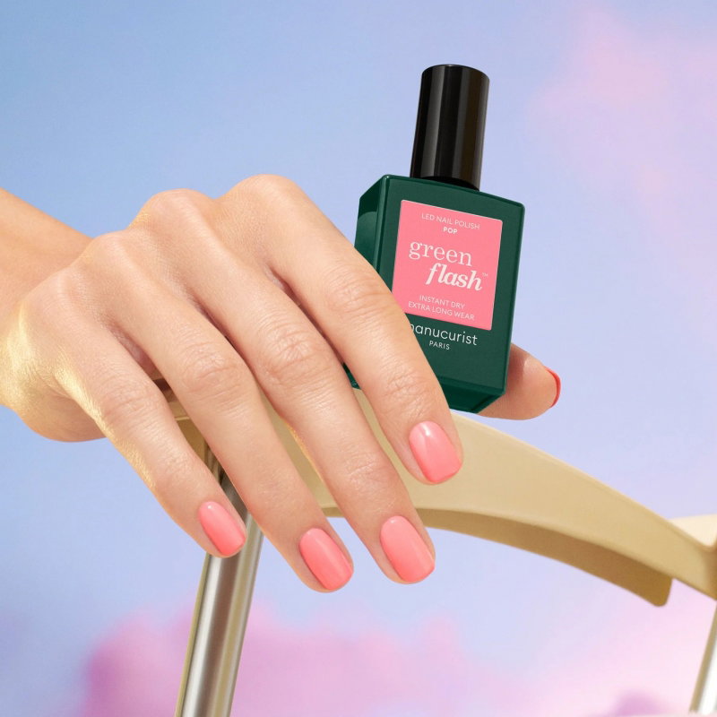 Vernis semi-permanent LED Green Flash | Pop