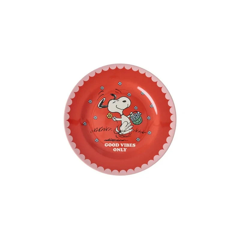 Assiette | Snoopy Good vibes only