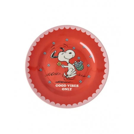 Assiette | Snoopy Good vibes only - Rice