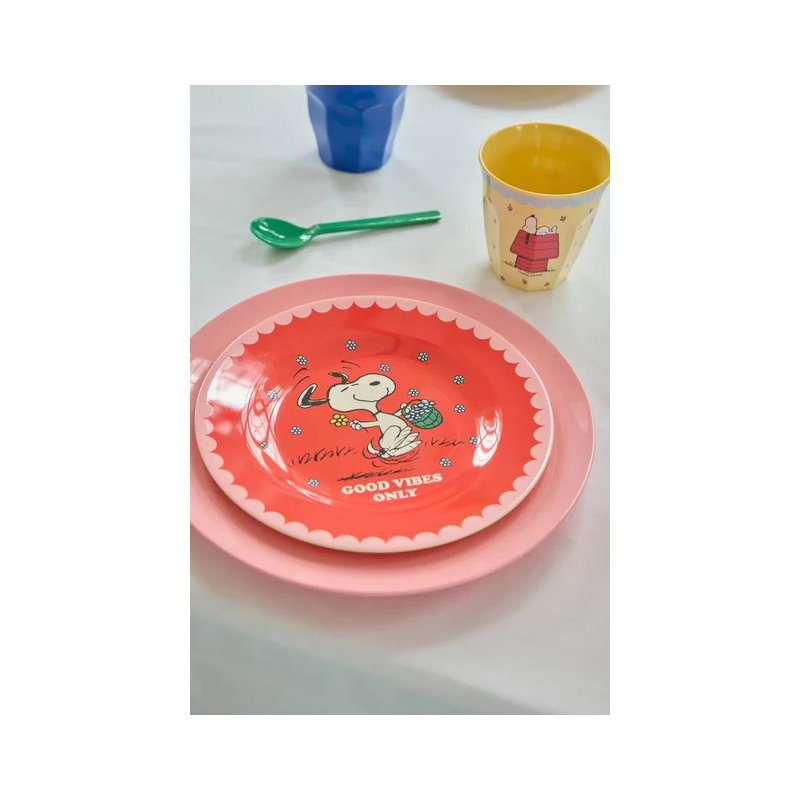 Assiette | Snoopy Good vibes only