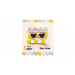 Lot de 3 pinces à cheveux | Club soleil - The cotton cloud