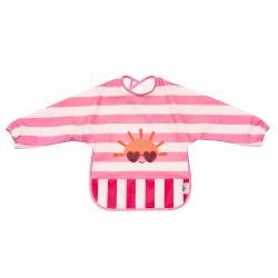 Bavoir manches longues | Cherry pop