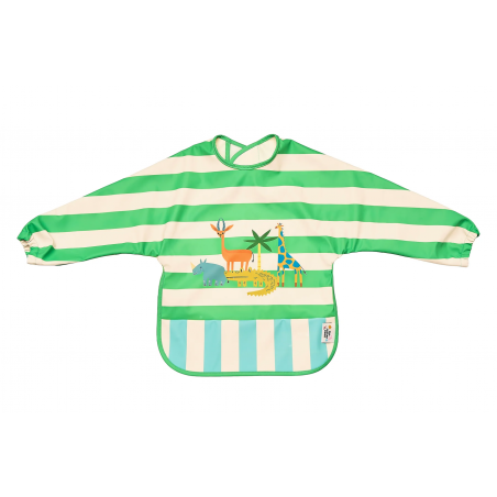 Bavoir manches longues | Croc rock - The cotton cloud