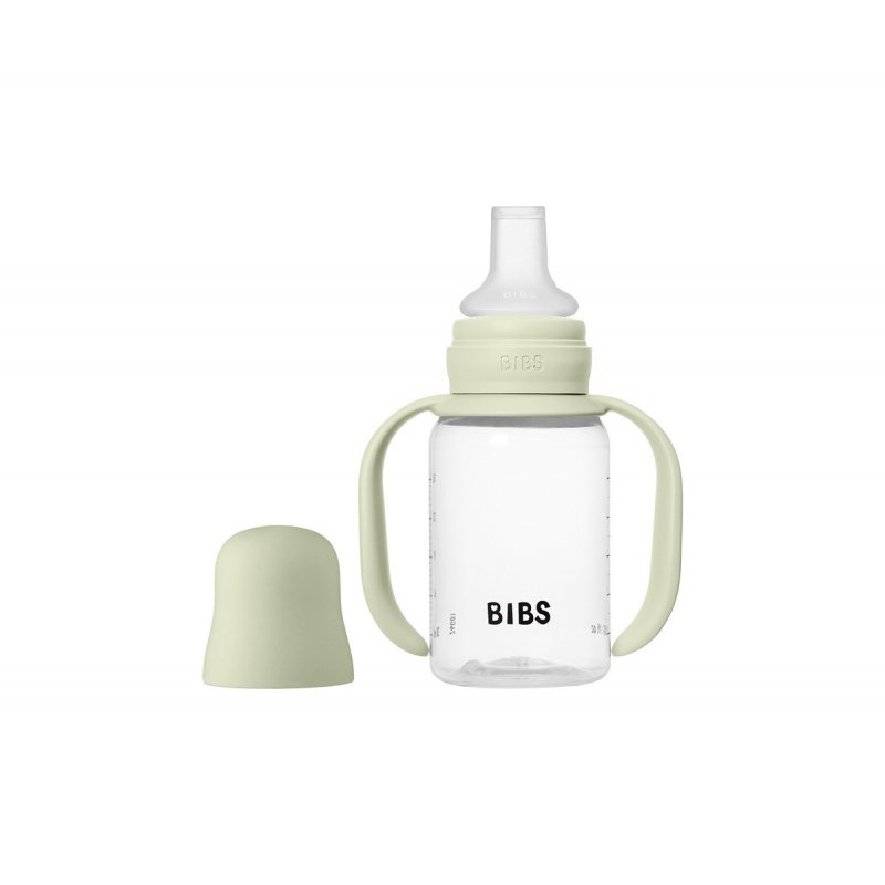 Biberon bec verseur en silicone 150 ml | Sauge