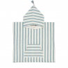 Poncho à rayures 4-6 ans | Bleu cloud