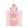 Poncho à rayures 4-6 ans | Strawberry