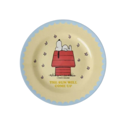 Assiette | Snoopy The sun will come up - Rice