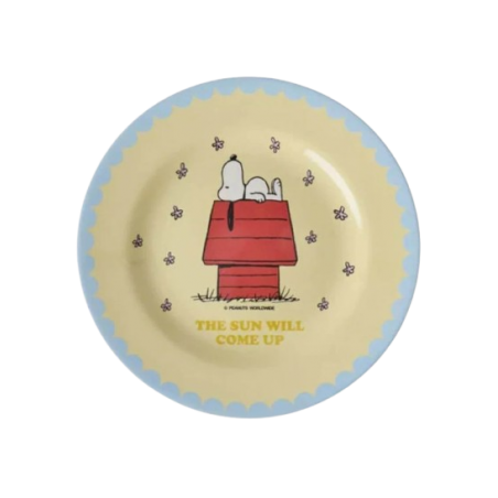 Assiette | Snoopy The sun will come up - Rice