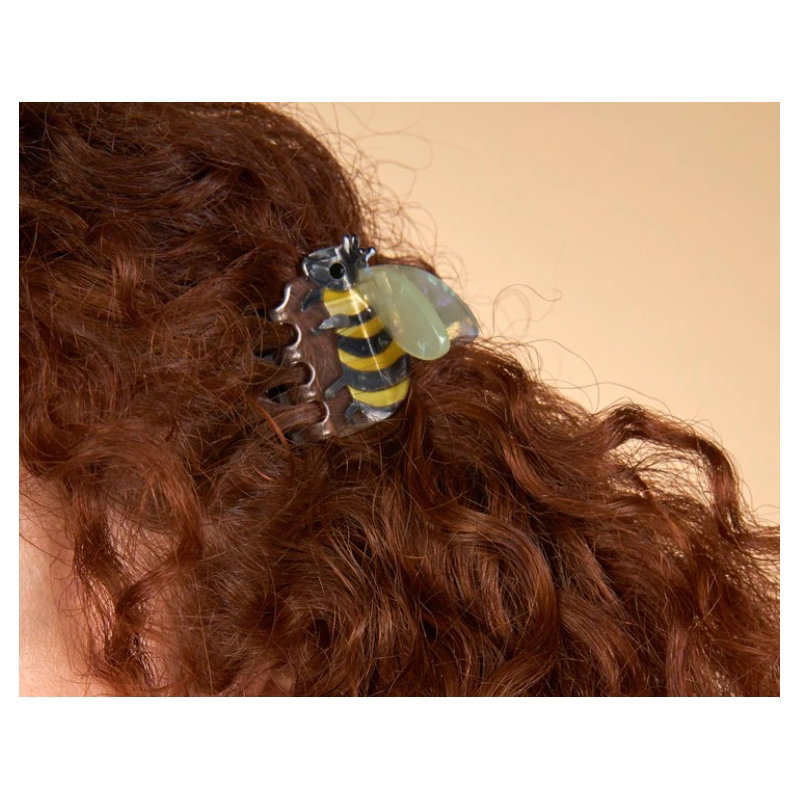 Mini pince à cheveux | Abeille