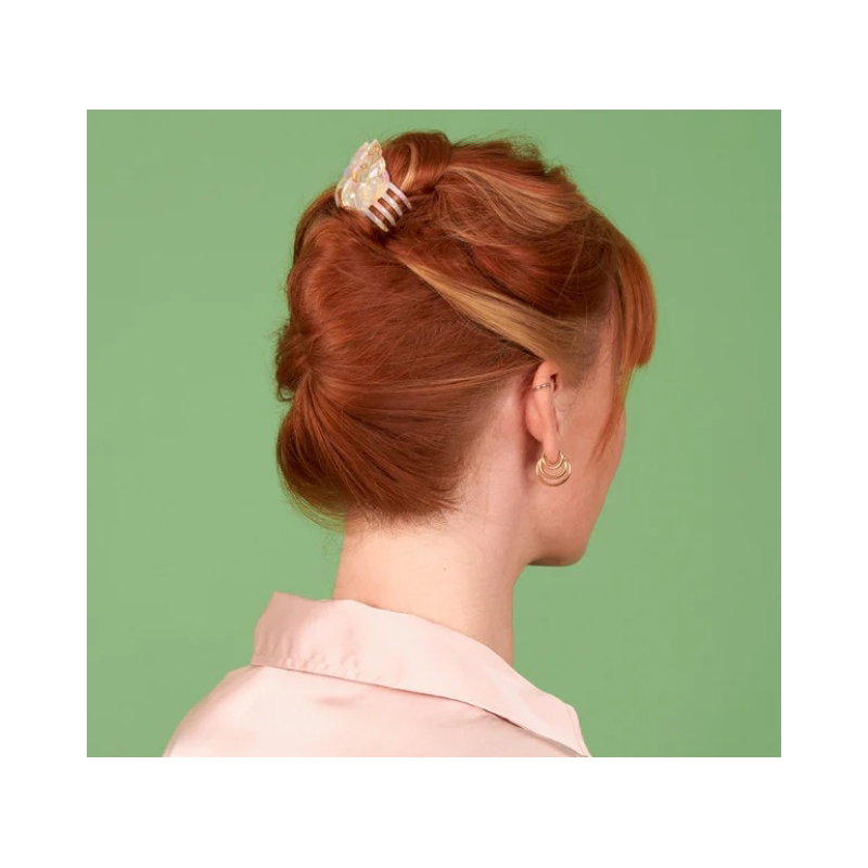 Mini pince à cheveux | Coquillage