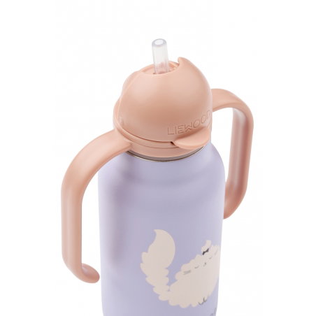 Gourde kimmie inox 250 ml | Chat Lilas - Liewood