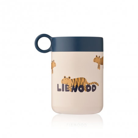 Pot alimentaire isotherme Kian | Tigre navy - Liewood