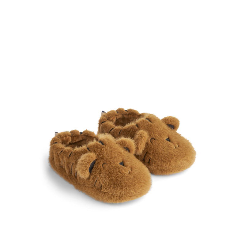 Chaussons peluche | Tigre