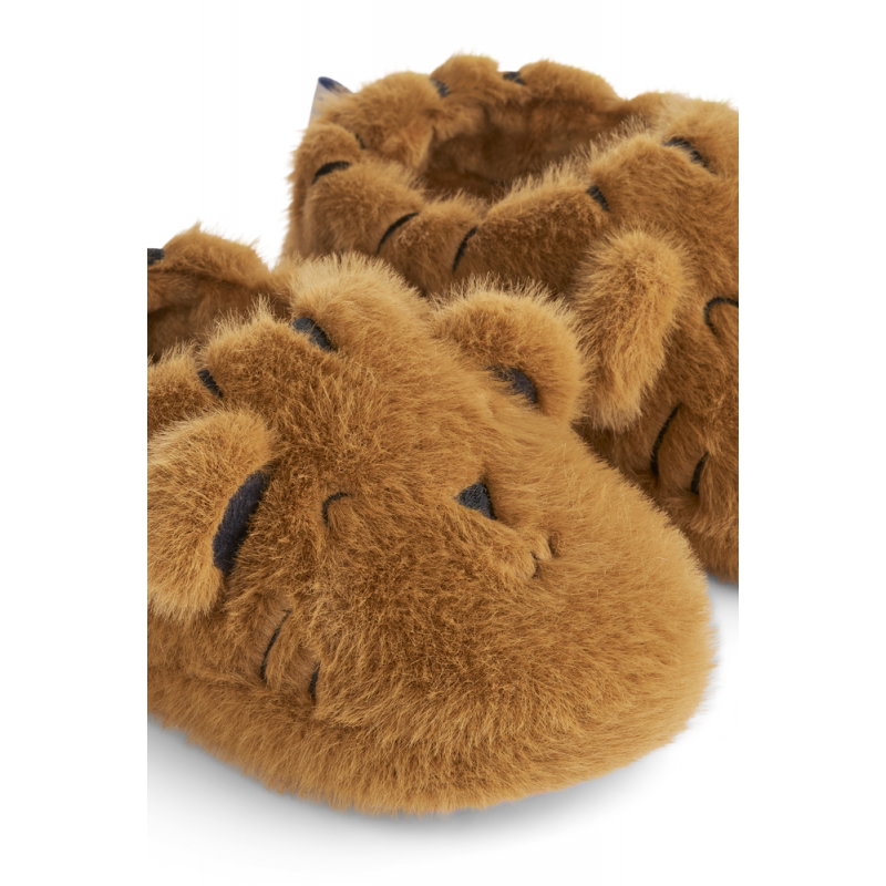 Chaussons peluche | Tigre