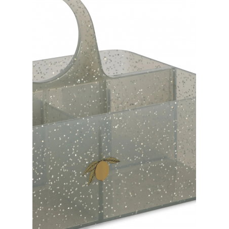 Rangement organisateur Glitter | Bleu - Konges Slojd