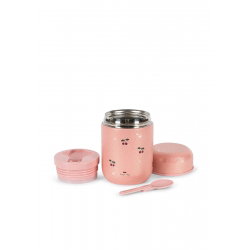 Pot alimentaire isotherme | Glitter cerise