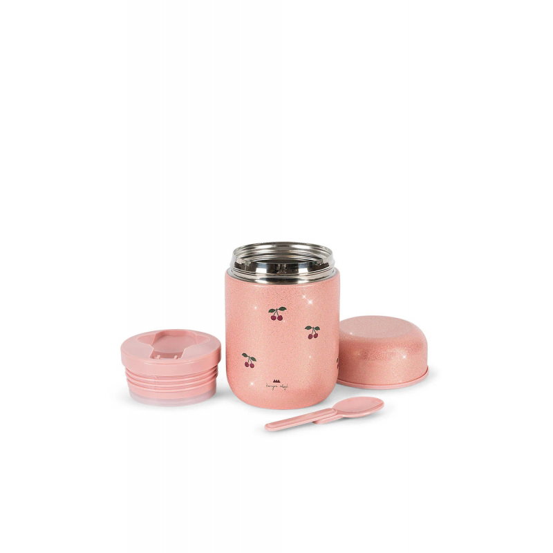 Pot alimentaire isotherme | Glitter cerise