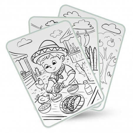 Tablette à dessin Lumineuse | Food - Kidywolf