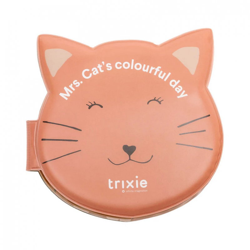 Livre de bain | Mrs. Cat  journée colorée