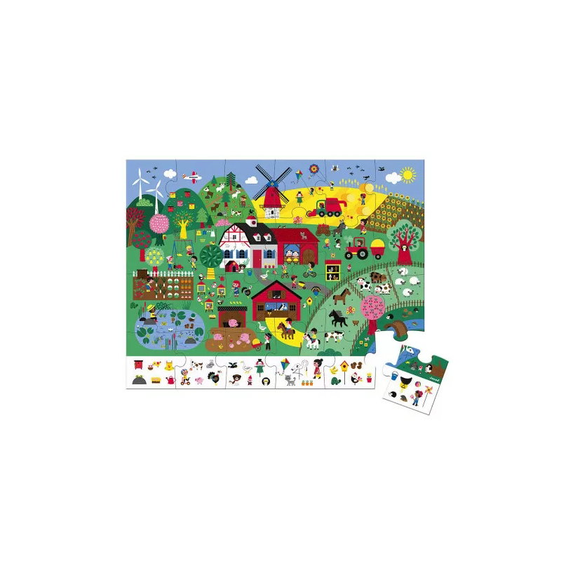 Puzzle 24 pièces | La ferme