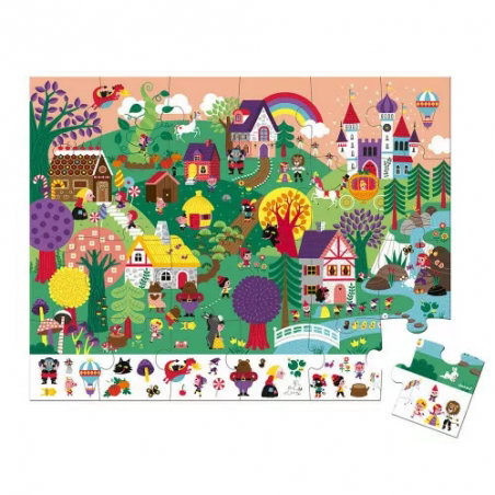 Puzzle 24 pièces | Les contes - Janod