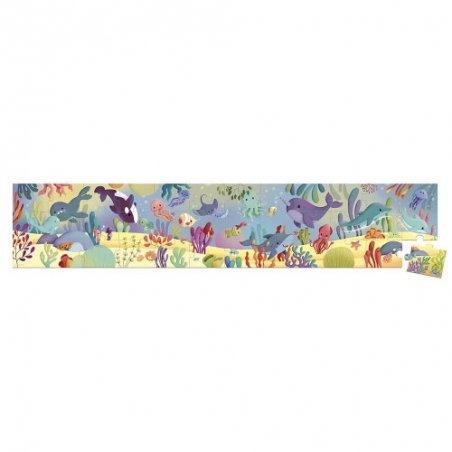 Puzzle 36 pièces | Les animaux marins - Janod