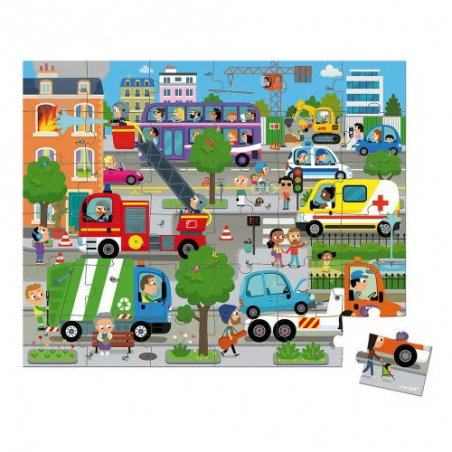 Puzzle 36 pièces | City - Janod