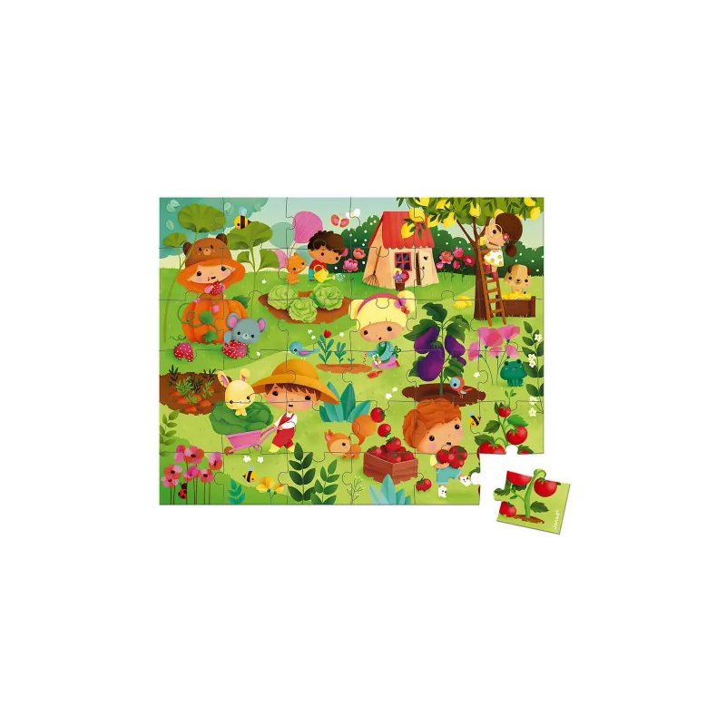 Puzzle 36 pièces | Potager