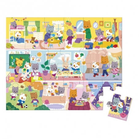 Puzzle 24 pièces | Les rituels - Janod