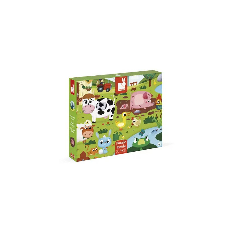 Puzzle tactile | Ferme