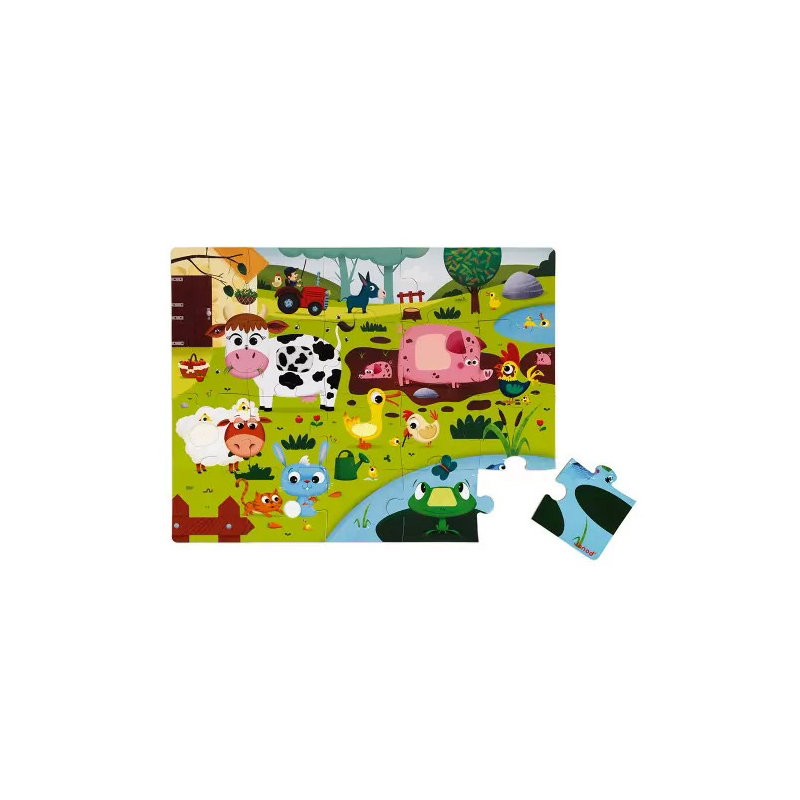 Puzzle tactile | Ferme