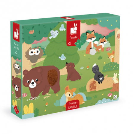 Puzzle tactile | Forêt - Janod
