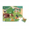 Puzzle tactile | Forêt