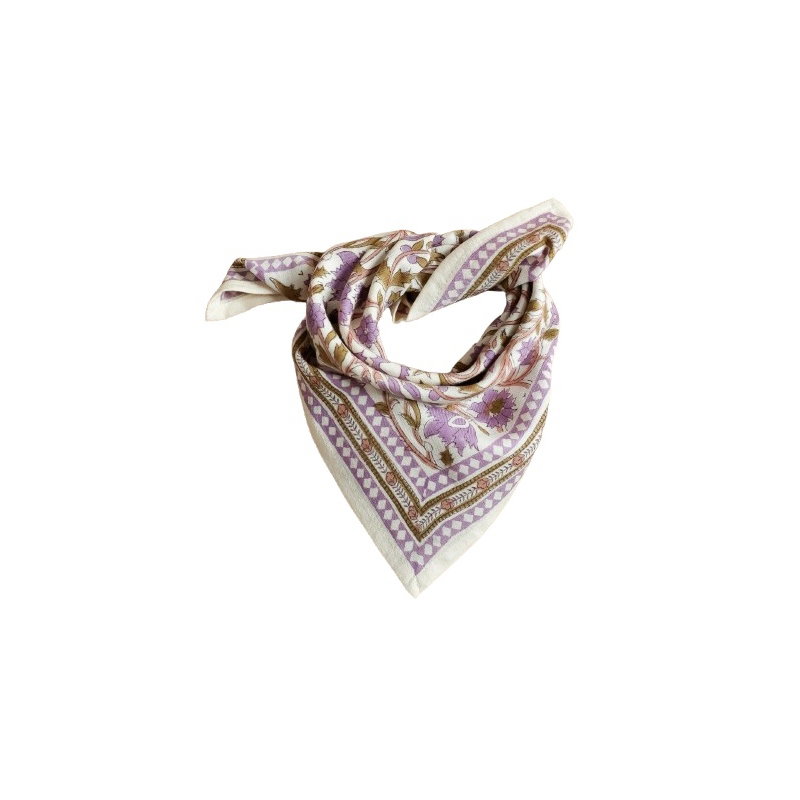 Foulard Petit format |Moss Lilas
