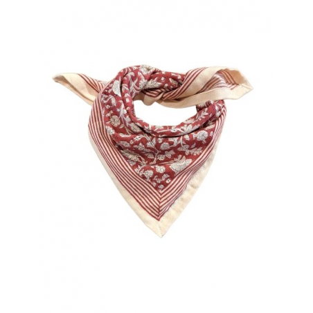 Foulard Petit format | Anjali Cerise - Bëllemme