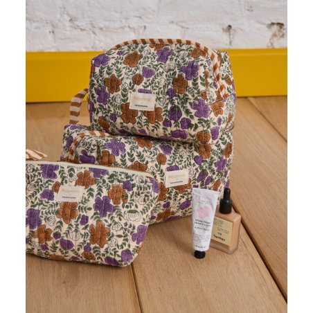 Trousse de toilette | Ellis violette - Bëllemme
