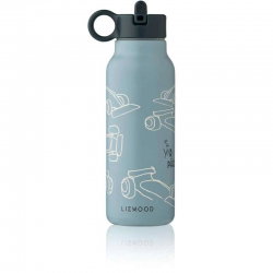 Gourde Falk inox 350 ml | Race cars beach blue