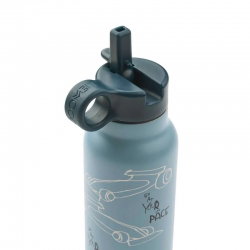 Gourde Falk inox 350 ml | Race cars beach blue