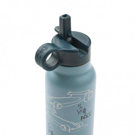 Gourde Falk inox 350 ml | Race cars beach blue - Liewood