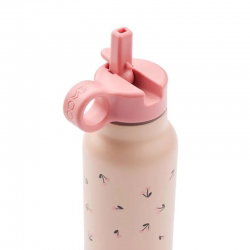 Gourde Falk inox 350 ml | Mini Cherry heart rosey