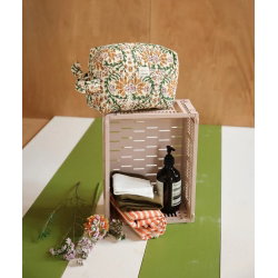 Trousse de toilette | Palmyre caramel beurre salé