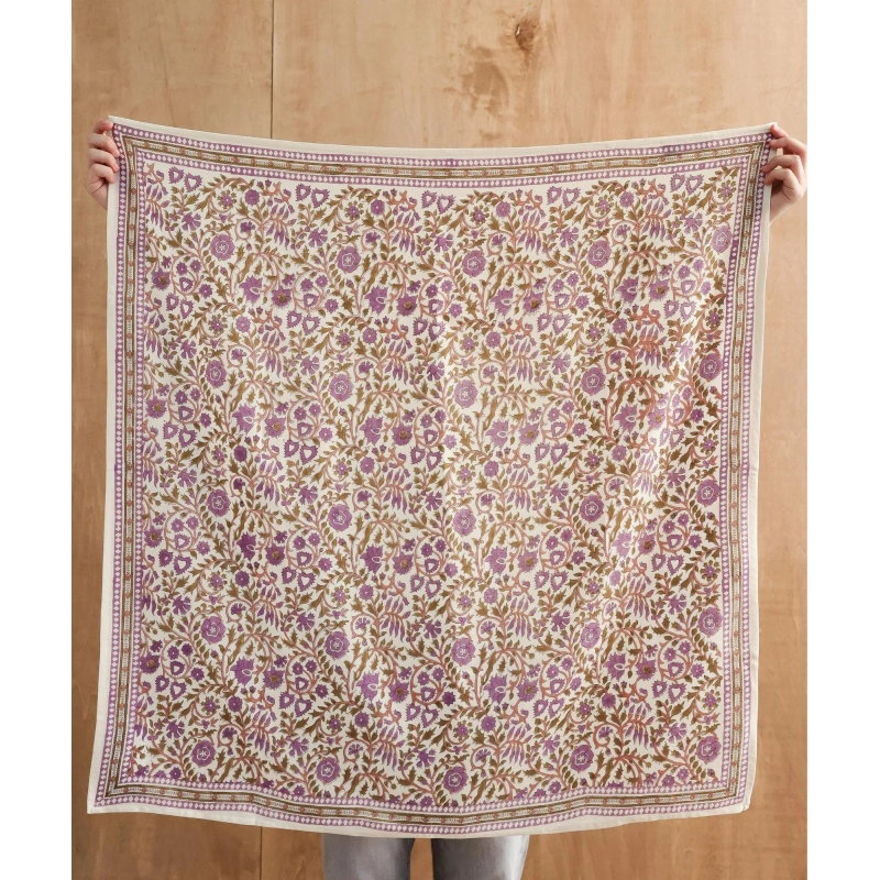 Foulard Grand format | Moss Lilas