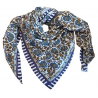 Foulard Grand format | Henley Bleu Maharadja