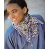 Foulard Grand format | Henley Bleu Maharadja