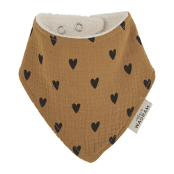 Bavoir bandana | Camel - Atelier wagram