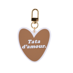 Porte-clés coeur | Tata d'amour