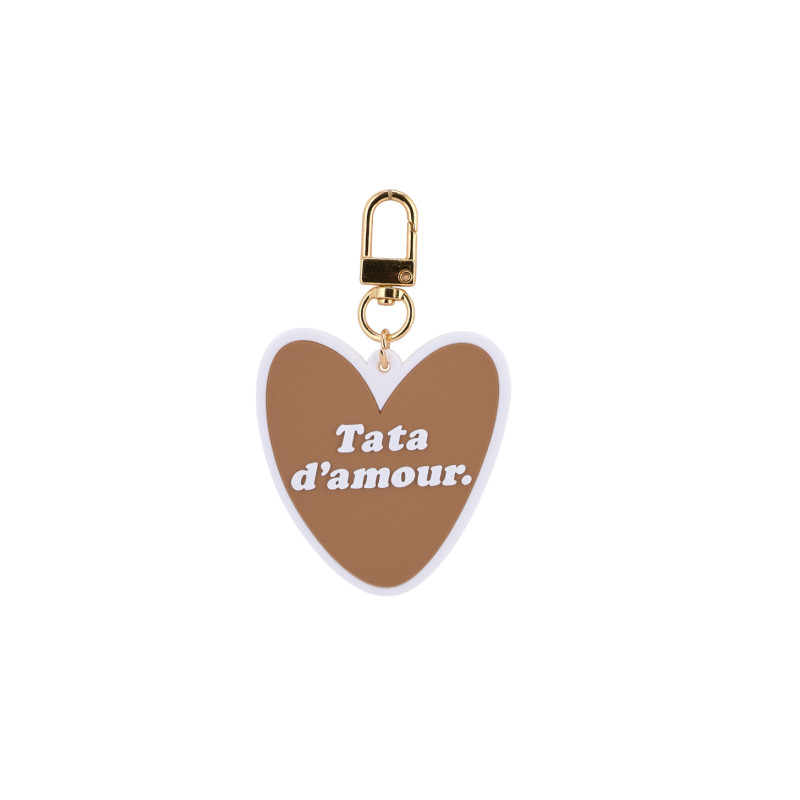 Porte-clés coeur | Tata d'amour
