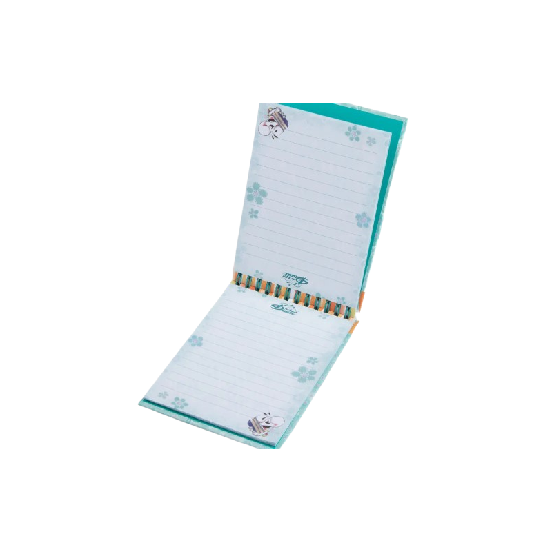 Carnet sprial A6 Diddl | Bleu